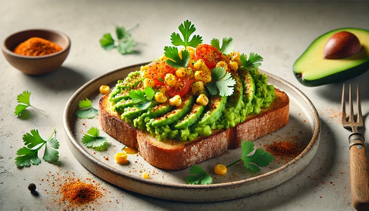 Avocado Toast with Aztec Spices