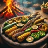 Open-Fire Grilling in Aztec Cuisine