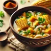 Traditional Aztec Corn Soup