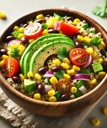 Vegan Aztec-Inspired Quinoa Salad